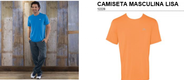 Camiseta Masc. Lisa