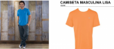 Camiseta Masc. Lisa