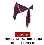 01059 - Tapa Tudo c/ Bolso e Zíper